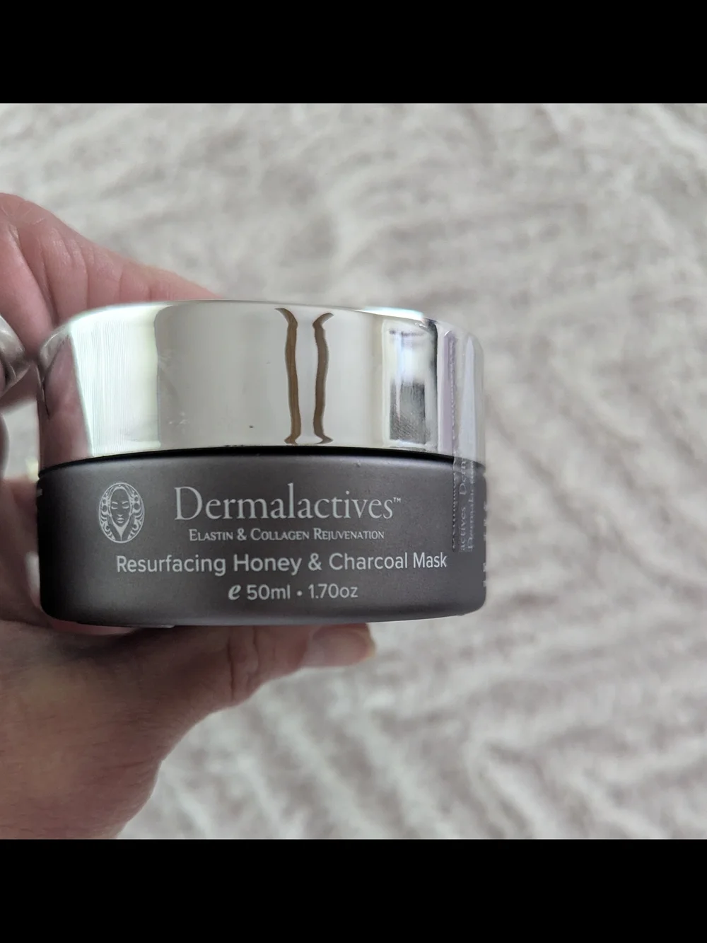 NWT Dermalactives Resurfacing Honey & Charcoal Mask